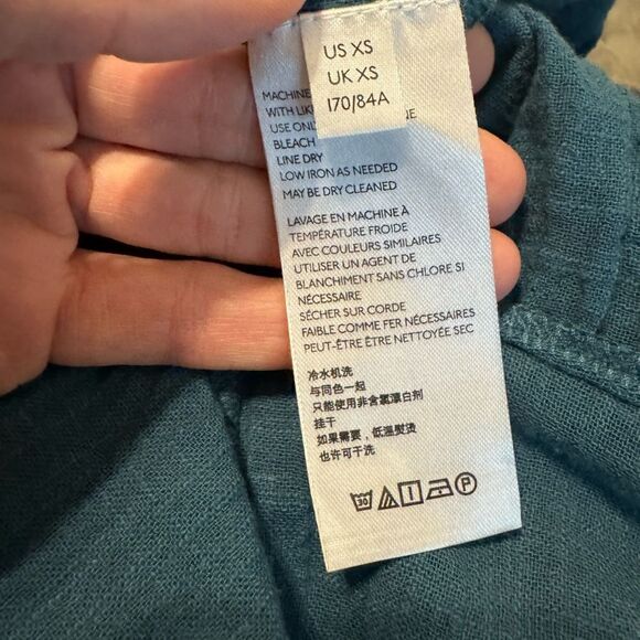 NWT Free People Dreamweaver Tiered Embroidered Boho 3/4 Sleeve Tunic Size XS - Picture 10 of 11